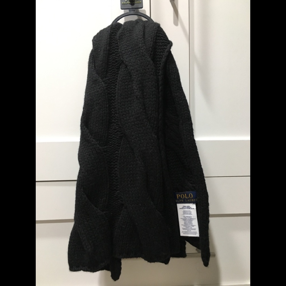 Ralph Lauren Chunky Knit Scarf, Unisex